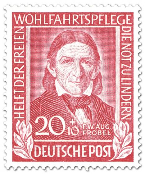 Friedrich Froebel stamp