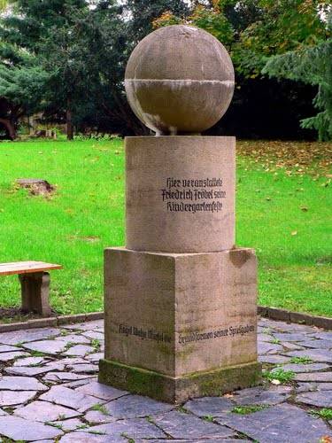 Froebel selected the cylinder to unite the sphere and the cube.