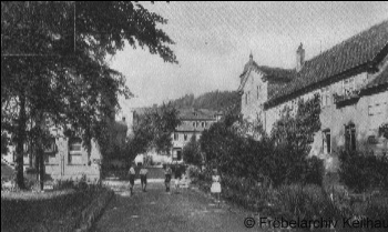 Entrance to the Fröbel School in Keilhau, 1930