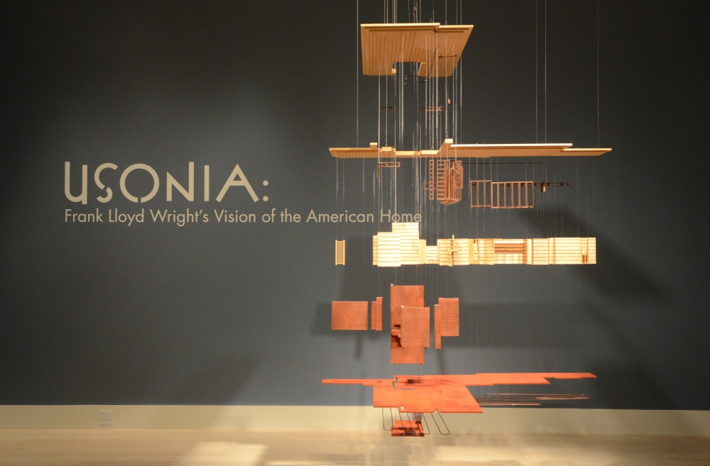 Usonia: Frank Lloyd Wright's Vision of the American Home exhibition in Fortaleza Hall at SC Johnson, Racine, Wis., Tuesday May 14, 2013. / Mark Hertzberg for SC Johnson