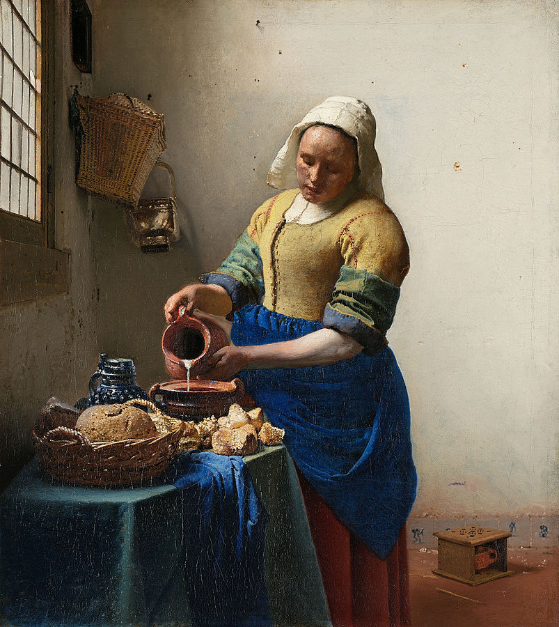 803px-Johannes_Vermeer_-_Het_melkmeisje_-_Google_Art_Project